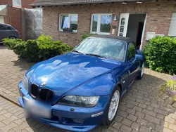 Blau Gebraucht 2001 BMW Z3 Cabrio | 7.600 € (Etwas zu teuer)
