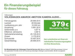 Schwarz Gebraucht 2017 VW Amarok Abholung | 27.990 € (Fairer Preis)