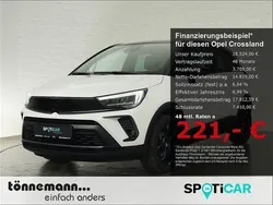 Arktis weiß Gebraucht 2024 Opel Crossland Elegance SUV | 18.524 € (Superpreis)