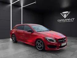 Rot Gebraucht 2016 Mercedes CLA180 Shooting Brake AMG line Kombi | 16.750 € (Fairer Preis)
