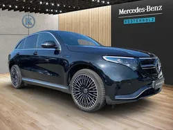 Schwarz Gebraucht 2023 Mercedes EQC400 AMG line SUV | 45.888 € (Fairer Preis)