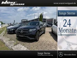 Schwarz Gebraucht 2022 Mercedes EQC400 AMG line SUV | 39.750 € (Fairer Preis)