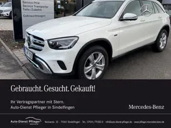 Weiß Gebraucht 2021 Mercedes GLC300e SUV | 42.490 € (Etwas zu teuer)
