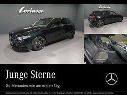 Schwarz kosmosschwarz Gebraucht 2021 Mercedes A200 AMG Limousine | 30.700 € (Etwas zu teuer)