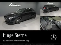 Schwarz kosmosschwarz Gebraucht 2021 Mercedes A200 AMG Limousine | 30.700 € (Fairer Preis)