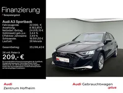 Mythosschwarz metallic Gebraucht 2024 Audi A3 Advanced Plus Limousine | 32.999 € (Guter Preis)