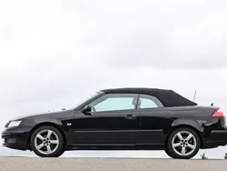 Schwarz Gebraucht 2007 Saab 9-3 Cabriolet Cabrio | 16.666 €