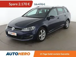 Blau Gebraucht 2015 VW Golf VII Highline Limousine | 14.300 € (Fairer Preis)