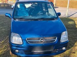 Blau Gebraucht 2002 Opel Agila Kleinwagen | 350 € (Superpreis)
