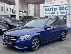 Blau Gebraucht 2016 Mercedes C250 Night Limousine | 17.900 € (Superpreis)