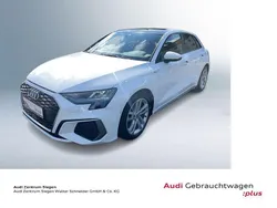Ibisweiß (metallic) Gebraucht 2021 Audi A3 Sportback S-Line Limousine | 24.910 € (Etwas zu teuer)