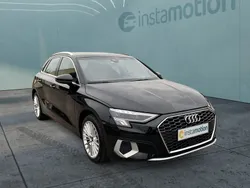 Schwarz Gebraucht 2023 Audi A3 Sportback Advanced Limousine | 31.245 € (Fairer Preis)
