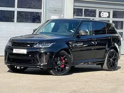 Santoriniblack Gebraucht 2021 Land Rover Range Rover Sport SVR SUV | 86.799 € (Teuer)