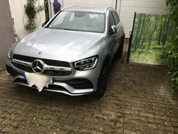 Silber Gebraucht 2021 Mercedes GLC300e AMG line SUV | 33.500 € (Guter Preis)