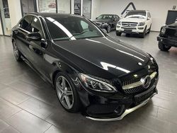 Obsidianschwarz Gebraucht 2016 Mercedes C200 AMG line Limousine | 22.499 € (Etwas zu teuer)
