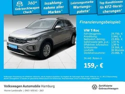 Pyritsilber metallic Gebraucht 2024 VW T-Roc Life SUV | 29.750 € (Guter Preis)