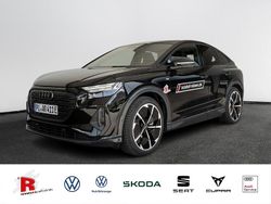 Schwarz Gebraucht 2023 Audi Q4 Sportback e-tron S-Line SUV | 47.980 € (Teuer)