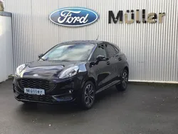 Obsidianschwarz metallic Gebraucht 2022 Ford Puma ST-Line Coupé | 25.490 € (Fairer Preis)