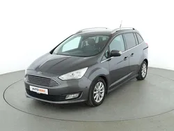 Grau Gebraucht 2016 Ford Grand C-Max Titanium Van / Kleinbus | 10.900 € (Fairer Preis)