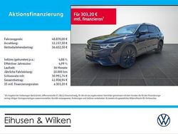Schwarz Gebraucht 2024 VW Tiguan Allspace R-line SUV | 48.870 €