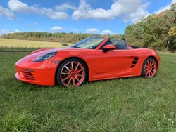 Orange Gebraucht 2017 Porsche 718 Boxster Chrono Cabrio | 63.400 € (Guter Preis)