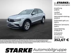 Blau (nightshade blue metallic) Gebraucht 2021 VW Tiguan Life SUV | 25.880 € (Guter Preis)