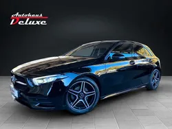 Nachtschwarz Gebraucht 2022 Mercedes A180 AMG line Limousine | 23.900 € (Fairer Preis)