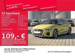 Pythongelb metallic Gebraucht 2022 Audi S3 Sport Limousine | 34.744 € (Guter Preis)