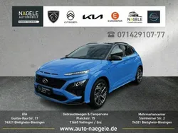 Blue metallic Gebraucht 2022 Hyundai Kona N Line SUV | 19.400 € (Fairer Preis)