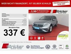 Silber (pyritsilber metallic) Gebraucht 2024 VW Tiguan Allspace Life SUV | 34.979 € (Superpreis)