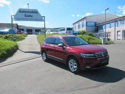 Ruby red metallic Gebraucht 2021 VW Tiguan Allspace United SUV | 28.990 € (Guter Preis)