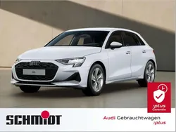 Gletscherweiß metallic Gebraucht 2025 Audi A3 Sportback Advanced Limousine | 30.840 € (Fairer Preis)