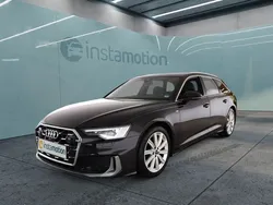 Schwarz Gebraucht 2024 Audi A6 S-Line Kombi | 55.990 €