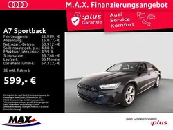 Mythosschwarz metallic (metallic) Gebraucht 2024 Audi A7 Sportback Ambiente Kleinwagen | 66.989 € (Fairer Preis)