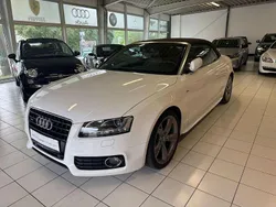 Ibisweiss Gebraucht 2009 Audi A5 Cabriolet S-Line Cabrio | 14.900 € (Etwas zu teuer)