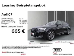 Schwarz Gebraucht 2025 Audi Q7 S-Line SUV | 68.444 € (Etwas zu teuer)