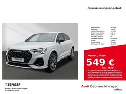 Gletscherweiß metallic Gebraucht 2025 Audi Q3 Sportback S-Line SUV | 49.490 € (Teuer)