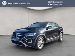 Schwarz Gebraucht 2024 VW T-Roc Cabriolet Style Cabrio | 32.980 € (Fairer Preis)