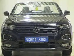 Deep black pearlescent Gebraucht 2022 VW T-Roc Cabriolet R-line Cabrio | 26.500 € (Superpreis)