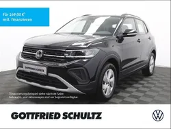 Deep black perleffekt, pearl effect Gebraucht 2024 VW T-Cross Life SUV | 21.450 € (Fairer Preis)