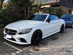 Weiß Gebraucht 2019 Mercedes C200 AMG Cabrio | 29.999 € (Fairer Preis)