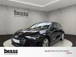 Mythosschwarz metallic Gebraucht 2024 Audi A3 Sportback S-Line Limousine | 32.600 € (Superpreis)