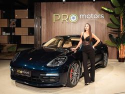 Blau Gebraucht 2017 Porsche Panamera Turbo Limousine | 55.800 € (Superpreis)