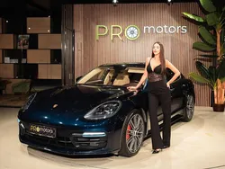 Blau Gebraucht 2017 Porsche Panamera Turbo Limousine | 59.800 € (Superpreis)