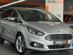 Silber Gebraucht 2017 Ford S-MAX Titanium Van / Kleinbus | 11.799 € (Guter Preis)
