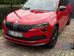 Rot Gebraucht 2020 Skoda Karoq SportLine SUV | 27.900 € (Guter Preis)