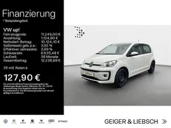 Weiß Gebraucht 2022 VW up! move up! Kleinwagen | 11.249 € (Guter Preis)