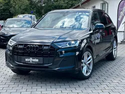 Mythosschwarz metallic Gebraucht 2022 Audi Q7 S-Line SUV | 60.950 € (Superpreis)