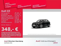 Mythosschwarz metallic Gebraucht 2019 Audi Q3 Advanced Plus SUV | 28.994 € (Guter Preis)