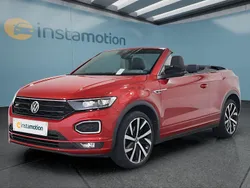 Rot Gebraucht 2021 VW T-Roc Cabriolet Cabrio | 26.599 € (Fairer Preis)